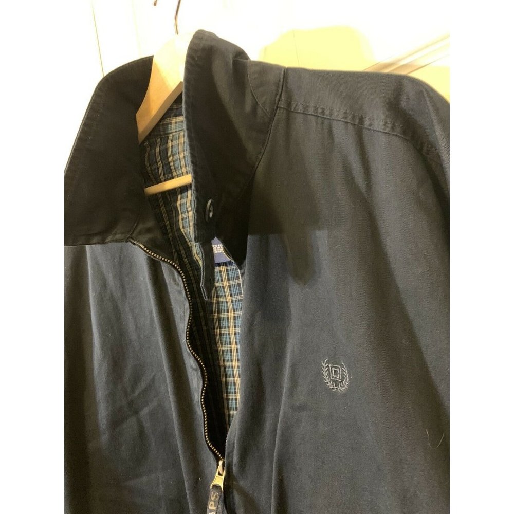 Chaps Made In Egypt Men’s XL‎ Blue Full Zip Vintage Jacket